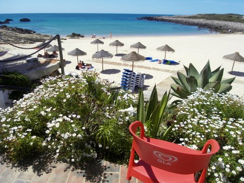Ingrina Sol Pool Villa Ingrina Mar Feha Fewo Ferienhaus - Strand Praia da Ingrina Beach Algarve 200m zum Zavial Strand